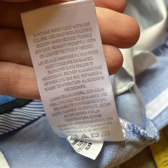 Light blue Boys Izod pants - Picture 7 of 8